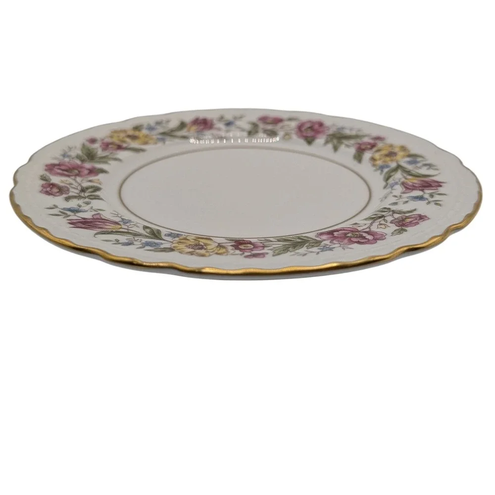 Vintage Royal Jackson Bread Plate Lady Mayfair Vogue Ceramic Scalloped Edge